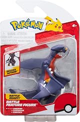 Pokémon Garchomp Battle Feature Figure 4.5-Inch Battle Ready Tail Swing