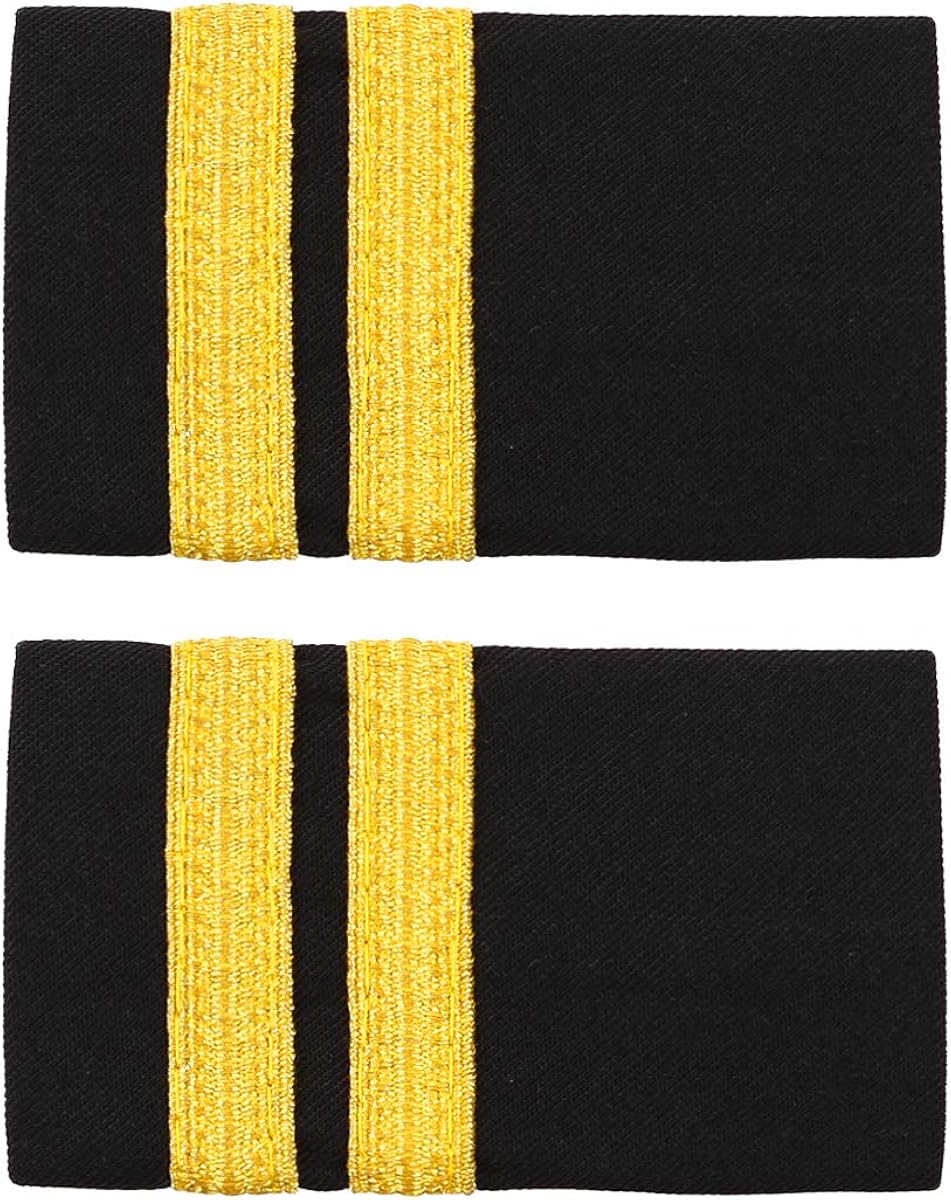 YiZYiF Pilot Epaulet Traditional Professional Pilot Aviators Uniform
