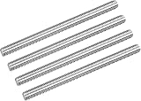 sourcing map M10 x 150mm Threaded Rod 304 Stainless Steel 1.5mm Pitch 8 Pack view 1