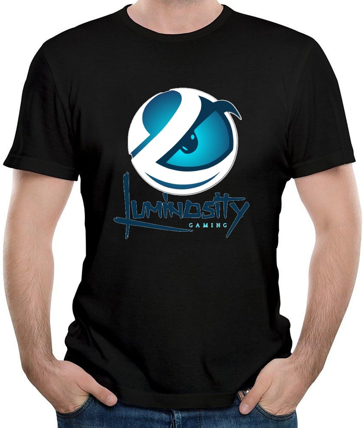 Mens T-Shirts Lumin sevenosity Seven Gam sevening Logo Short Sleeve Tees