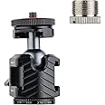 POWRIG 5/8" -27 Thread Ball Head Mount for Microphone, Cameras, Tripods.