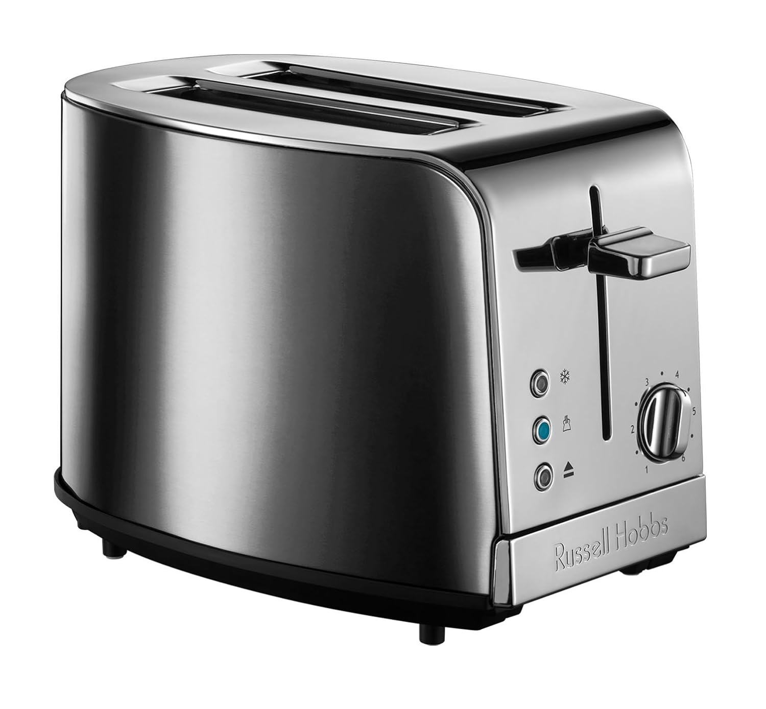 Russell Hobbs  Jewels Moonstone Grey Collection Tostador ranuras de gran tamaño