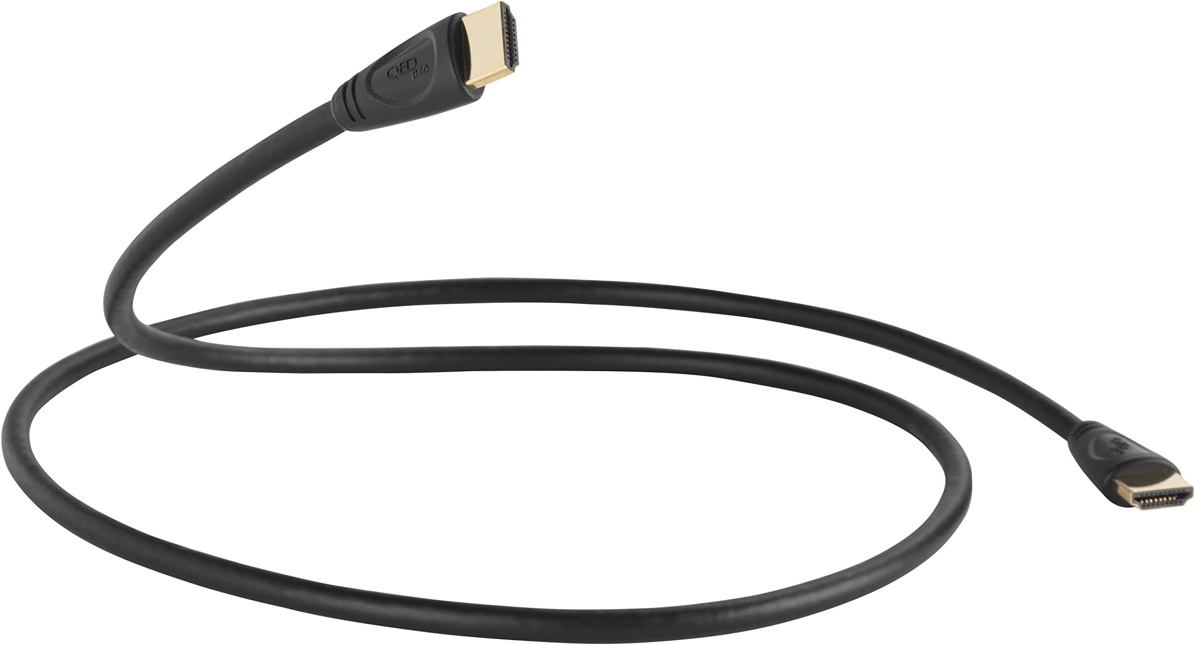 QED HDMI Cable 0.5M Pro Short Length Oxygen Free 4K HDTV Full 1080p High Speed with Ethernet