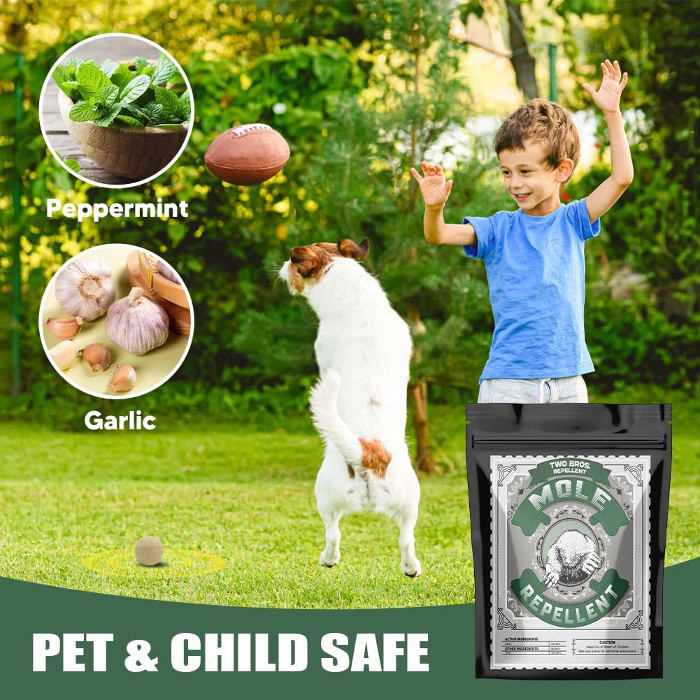 Mua Two Bros. Repellent Mole Repellent for Lawns, Gopher Repellent,Mole ...