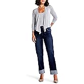 NIC+Zoe Womens 26" Mid Rise Boyfriend Jeans