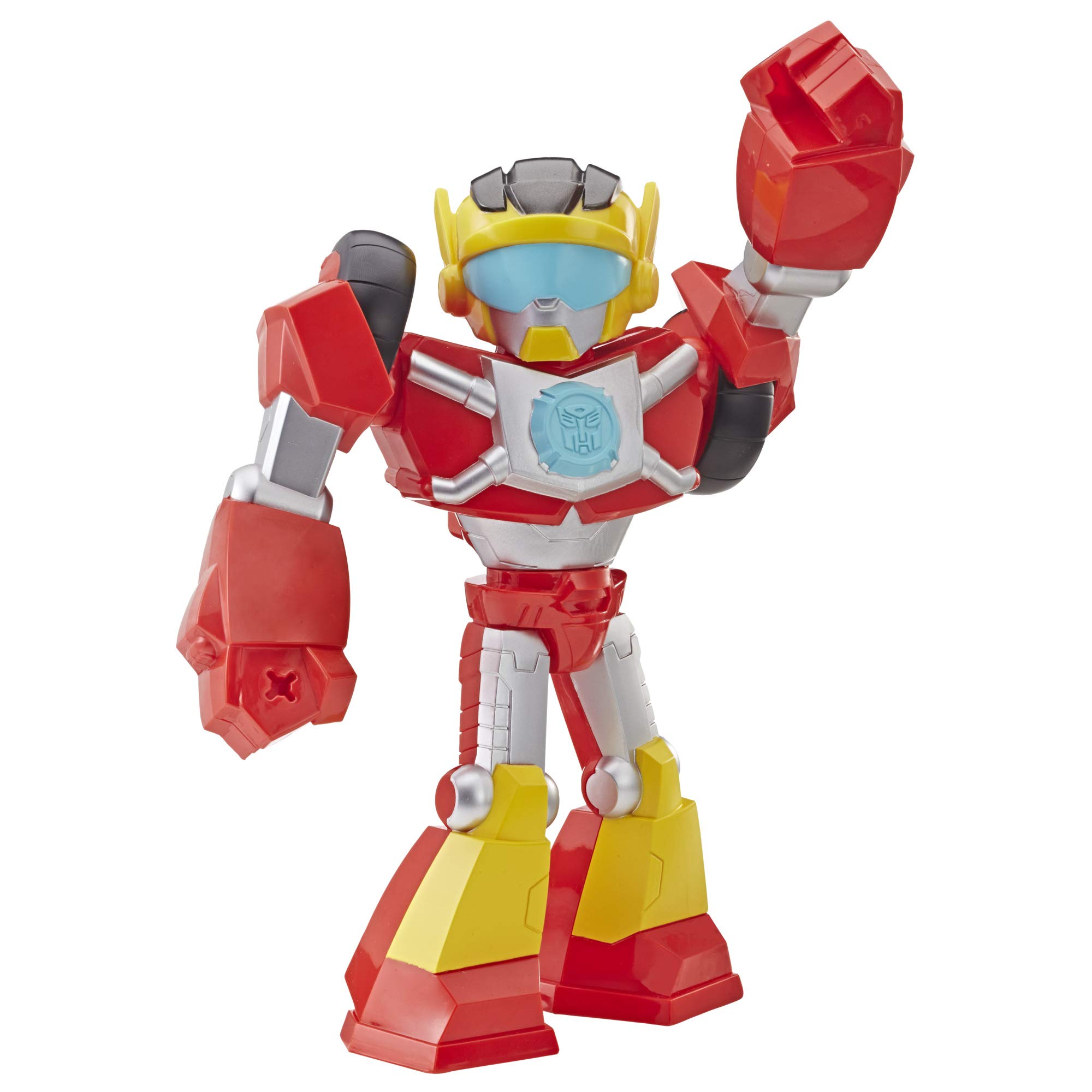Transformers Playskool Heroes Rescue Bots Academy Mega Mighties Hot Shot Collectable 10-Inch Robot Action Figure