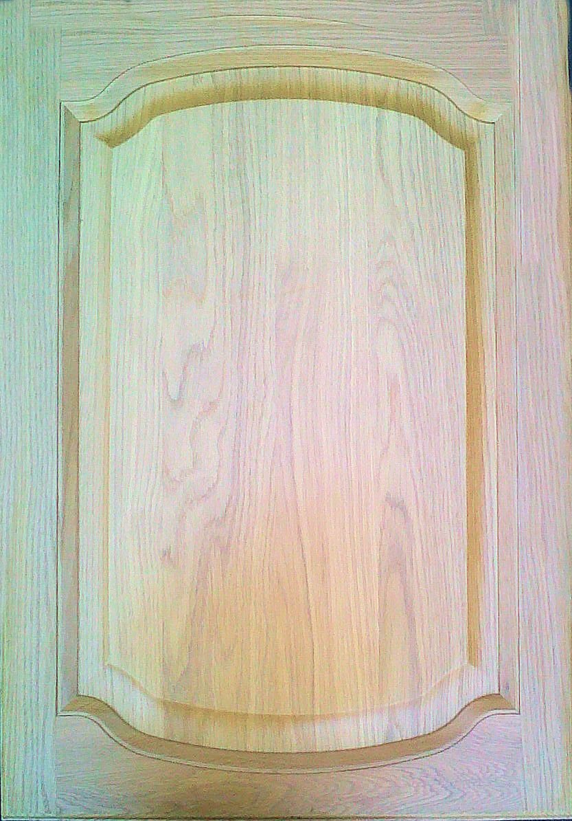 715 X 596 Solid Light Oak Double Cathedral Kitchen Door Amazon Co
