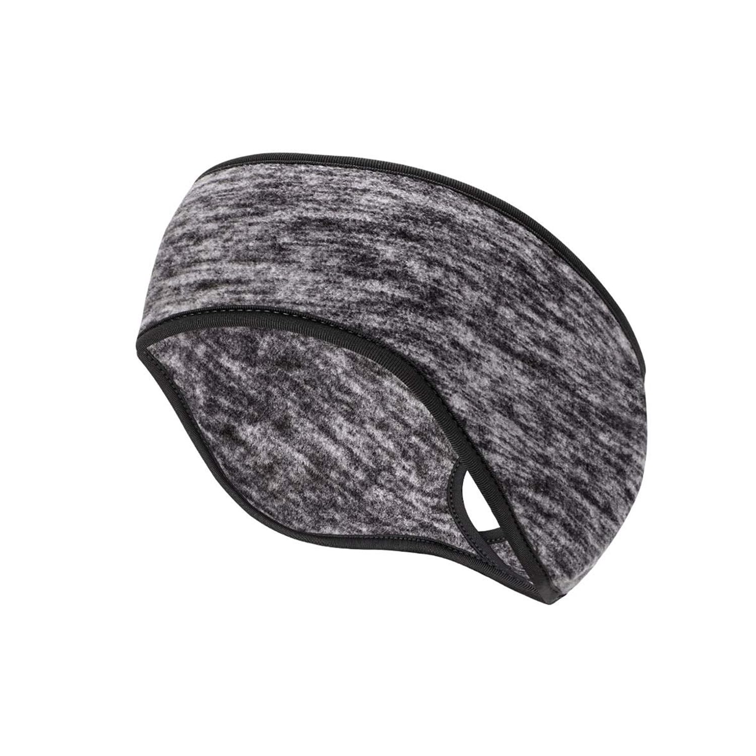 Oumers Fleece Ponytail Headband(1pc), Ear Warmer Polar Fleece Ear Muff Hair Band for Men and Women Winter Running Yoga Skiing Outside Sport โ image 1