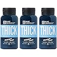 Duke Cannon Midnight Swim Body Wash - Thick High Viscosity Men's Body Wash, Exfoliating and Moisturizing Formula, Sea Grass and Sandalwood Scents, 17.5 oz (3 Pack)