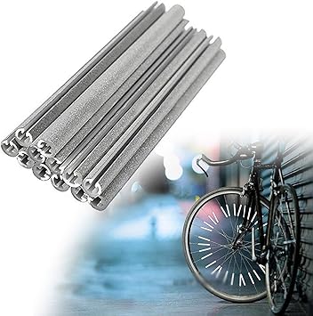 Amazon Co Jp Antenors 自転車反射板 36個パック シルバー スポーク反射板 防水 自転車スポーク反射板 フロントと リアリフレクターステッカー キッズ 男性 女性 マウンテンバイクとロードバイク用 Sports