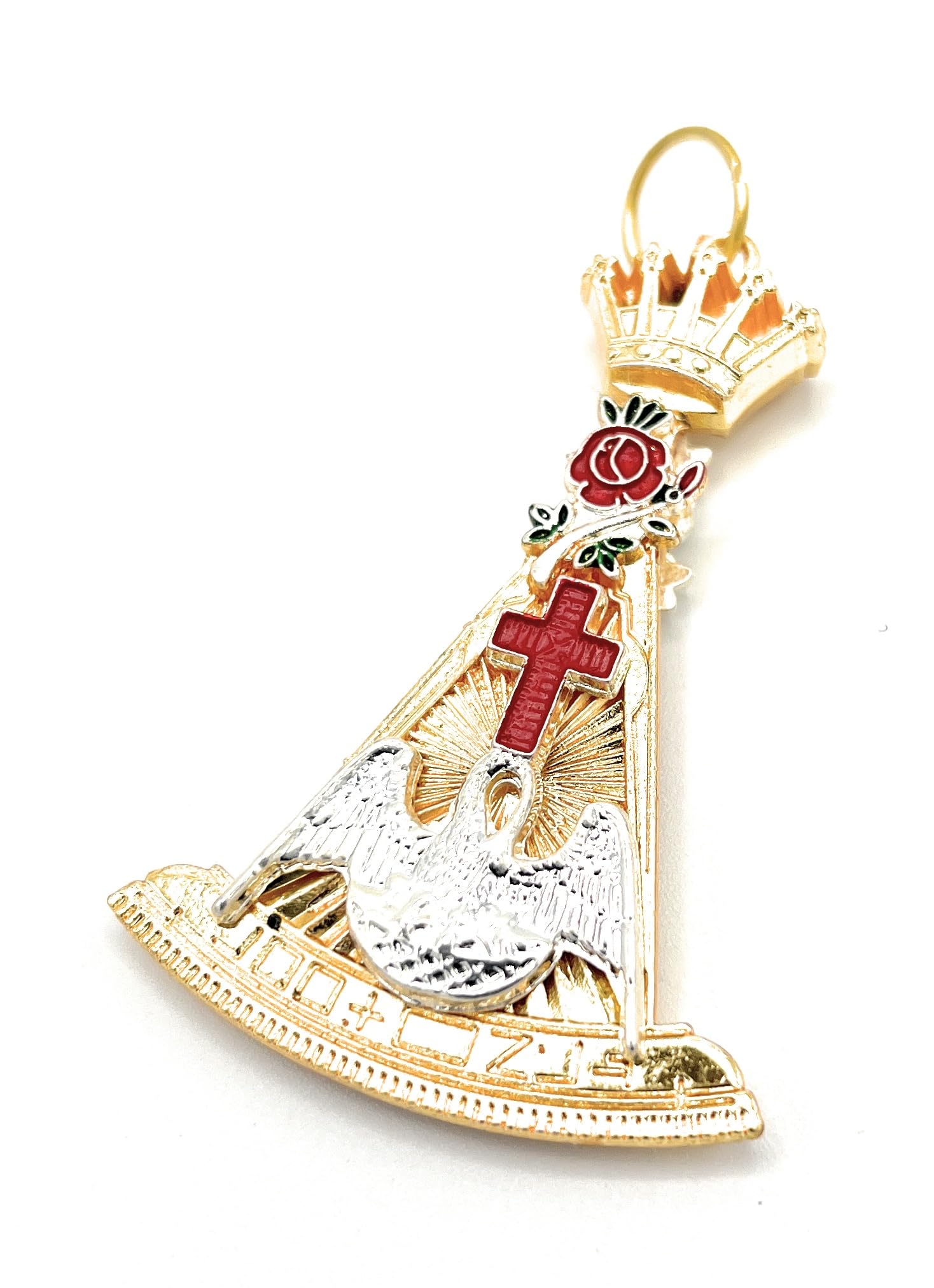 ipl Masonic Rose Croix 18th Degree Jewel Double sided