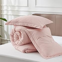 Bedsure King Comforter Set - Light Pink King Size