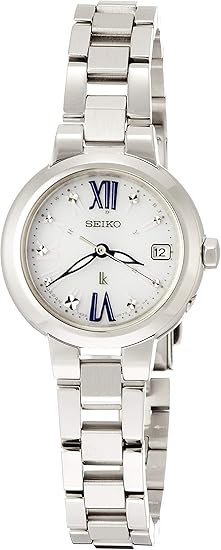Amazon セイコーウォッチ 腕時計 ルキア 薄型ソーラー電波 白文字盤 ローマ表記 プラチナダイヤシールド サファイアガラス Ssvw135 レディース シルバー レディース腕時計 腕時計 通販