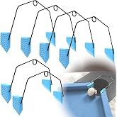 Pool Table Pocket Reducers, 6-Piece Set | Billiards Training Aids &amp; Rack, Universal Pool Accessories for Standard Pockets, Accuracy Practice Tool