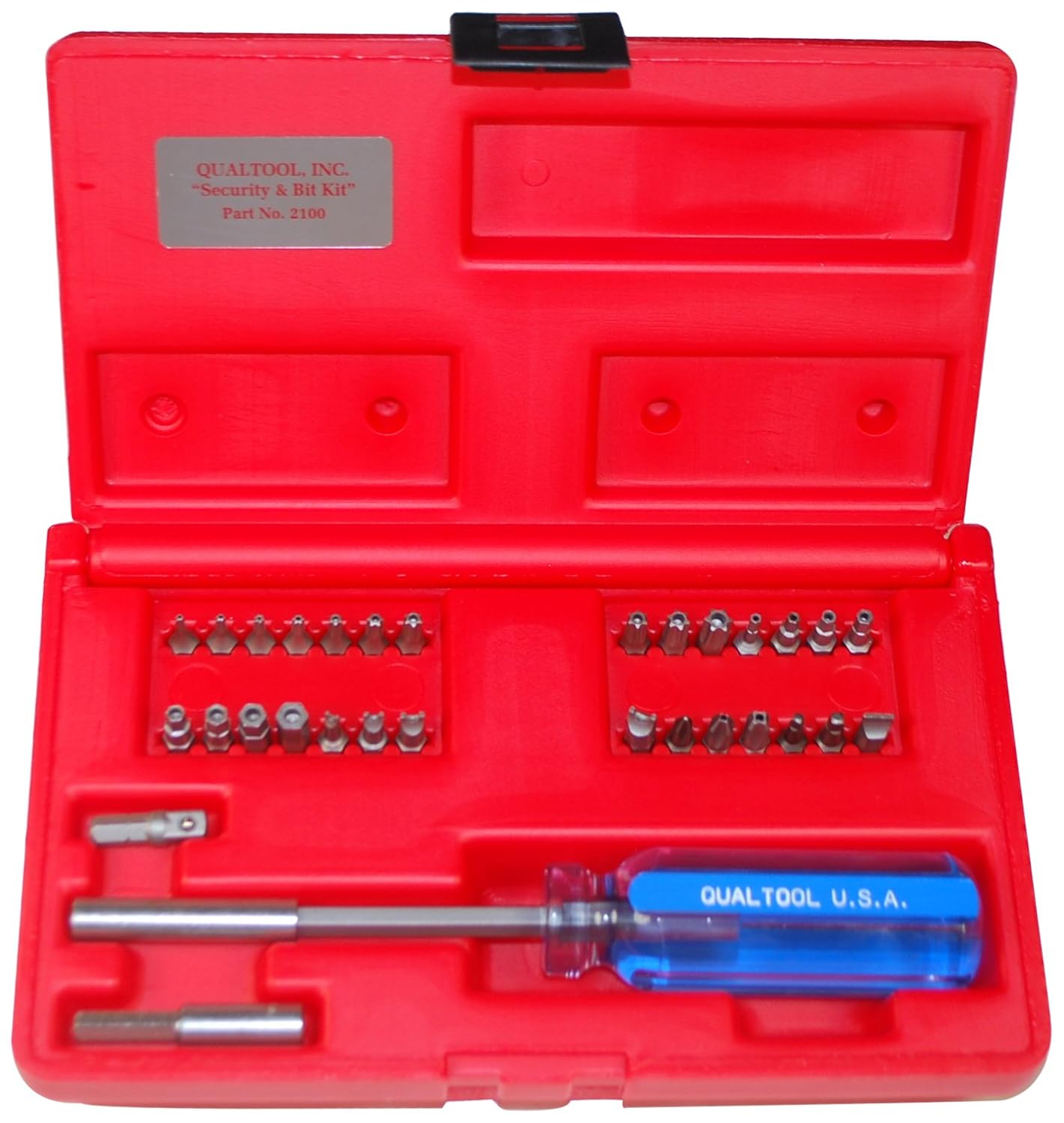 Qualtool Premium 2100 The Security Bit Kit, 31-Piece: Amazon.co.uk: DIY ...