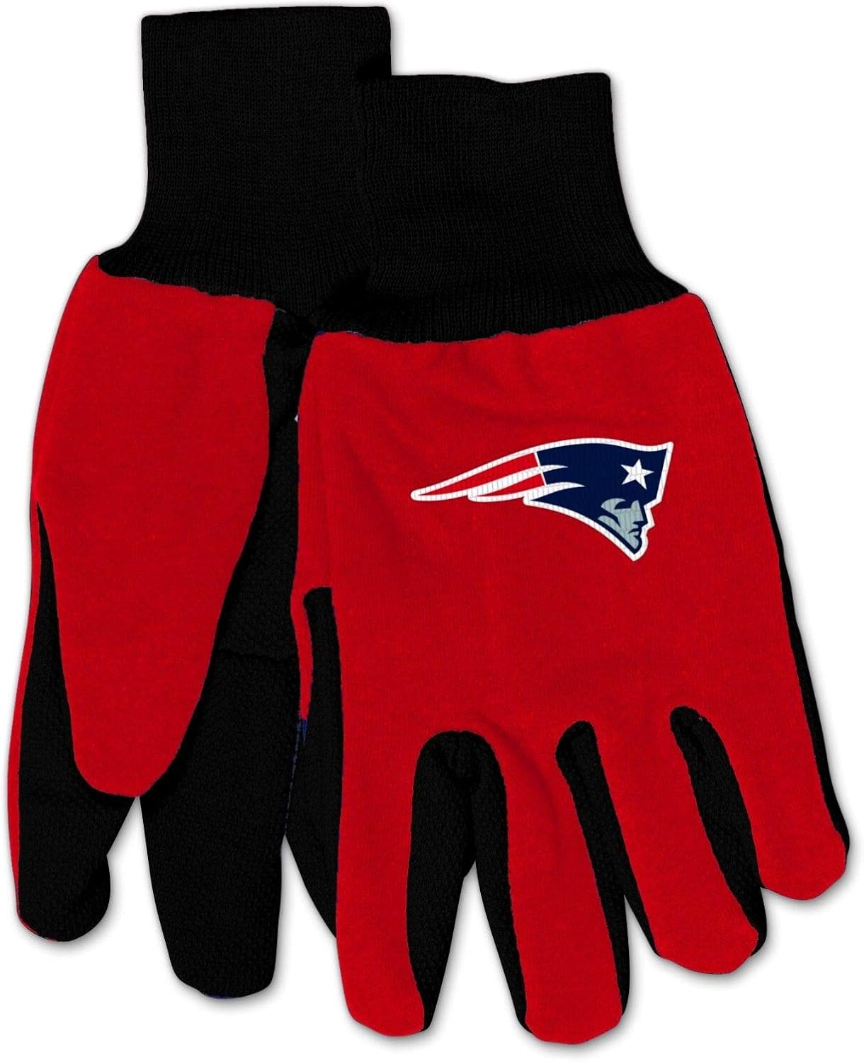Amazon Com Foco New England Patriots Team Color Utility Gloves Sports Outdoors