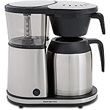 Bonavita Connoisseur 8-Cup One-Touch Coffee Maker Featuring Hanging Filter Basket and Thermal Carafe, BV1901TS, Stainless Ste