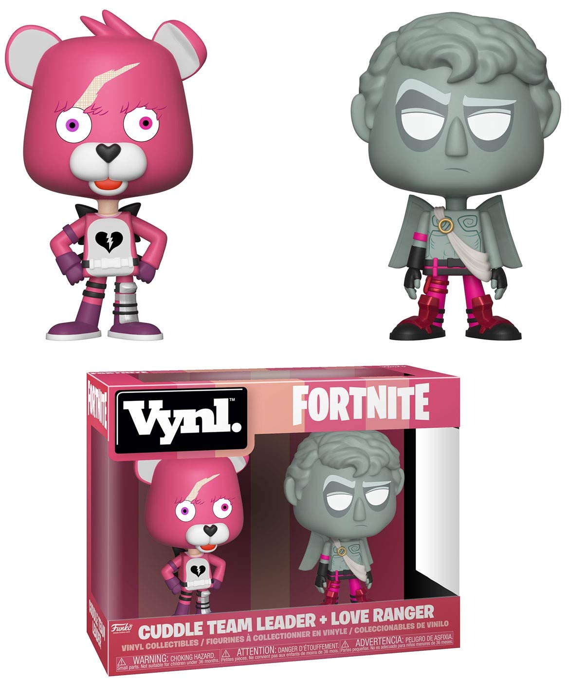 Funko Vinyl SODA: Fortnite A-cuddle Team Leader & Love Ranger - Collectable Vinyl Figure - Gift Idea - Official Merchandise - Toys for Kids & Adults - Video Games Fans - Model Figure for Collectors