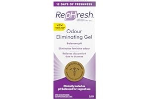 RepHresh Odour Eliminating Vaginal Gel, 12 Days of Freshness, 4 Pre-Filled Applicators