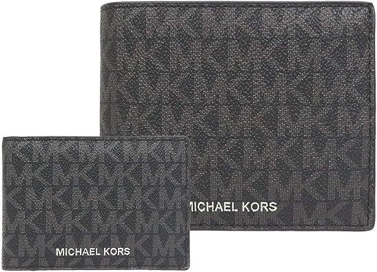 Amazon マイケルコース Michael Kors 財布 二つ折り財布 36u9lcrf6b ブラック クーパー シグネチャー ビルフォールド ダブル パスケース ウォレット メンズ アウトレット品 ブランド 並行輸入品 Michael Kors マイケルコース 財布