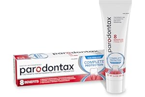 Parodontax Complete Protection Toothpaste for Bleeding Gums, Gingivitis Treatment and Cavity Prevention, Pure Fresh Mint – 3.4 Ounces