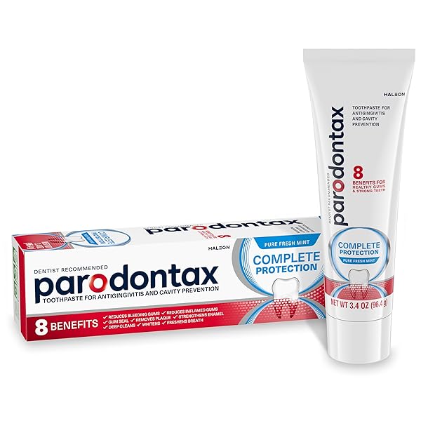 PARODONTAX COMPLETE PROTECTION TOOTHPASTE FOR BLEEDING GUMS, GINGIVITIS...