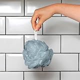 ELYSIUM SPA Mesh Exfoliating Bath & Shower Sponge 4 Pack Assorted Colors view 3