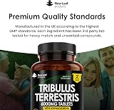 New Leaf Tribulus Terrestris 6000mg Ashwagandha 120 Tablets UK Made view 5