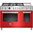 Bertazzoni PROF486GDFSROT Professional Series Dual Fuel Range