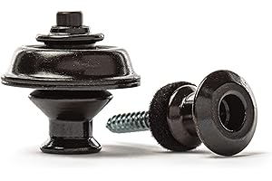 Jim Dunlop Straplok® Strap Retainers Dual Design - Black Oxide