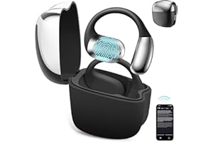 WOAKUSO Language Translation Earbuds, 3-in-1 Translation Earbuds, 75 Languages ​Real-time Two-Way OWS Earbuds, HD Sound Quality, Compatible with iOS and Android, Black