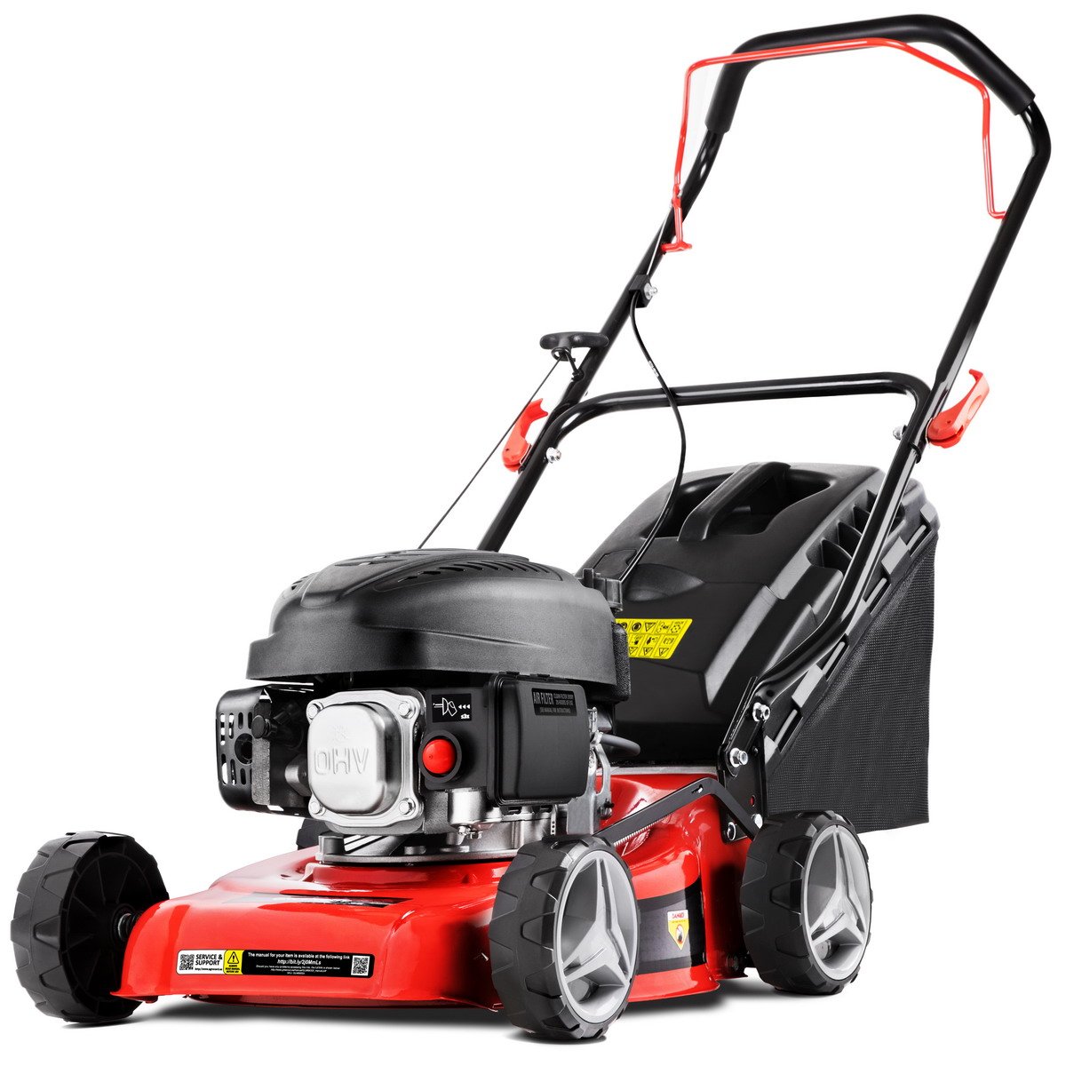 Greencut GLMSX Cortacésped Tracción Manual Motor Gasolina W Rojo cm cc cv