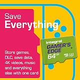 Integral Gamer's Edge 64GB microSD Card Nintendo Switch U3 A1 100MB/s view 4