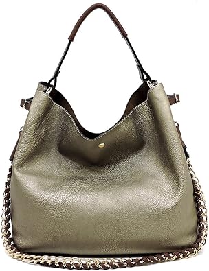hobo bag with chain strap