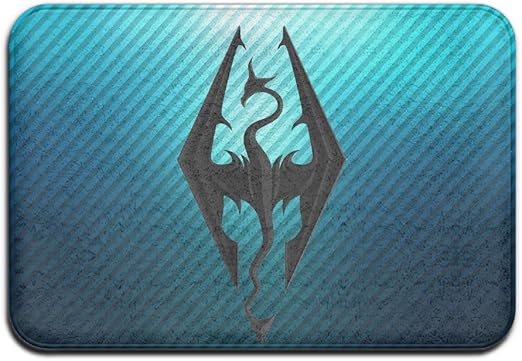 Amazon Sunshine Sunシャイン ゲーム クラン ロゴ ドラゴン 玄関マット お風呂マット ペット遊び シック 玄関マット オンライン通販