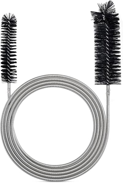LiteTour Flexible Feeding Tube Cleaning Brush 170cm Dual Bristle Heads