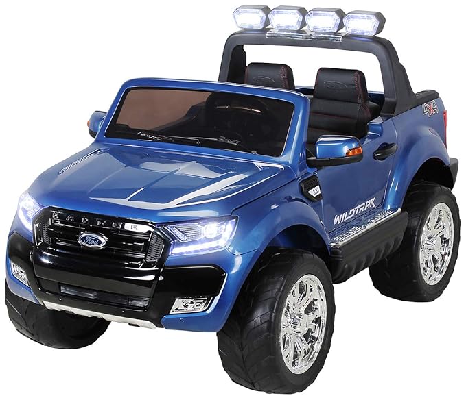 Actionbikes Motors Kinder Elektroauto Ford Ranger Modell 2018 Allrad 4x4 / 2x4 Lizenziert SUV 2 Personen 4 x 12 V 45 Watt (To