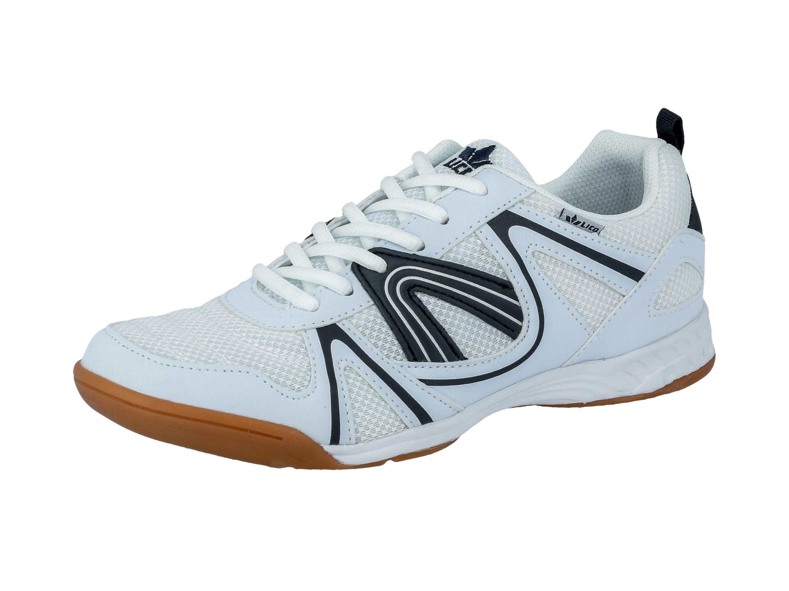 Lico Men's Indoor Fitness Shoes, White Navy, 11 UK