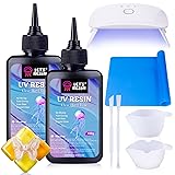 LET'S RESIN UV Resin with Light,Upgraded 200g