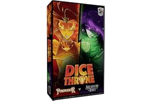 Dice Throne - Two Hero Box - Pyromancer v Shadow Thief - Fast Playing Collectible Tabletop Game