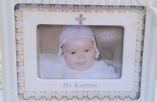 Amazon Com Dreampartyworld Baptism Christening Photo Frame