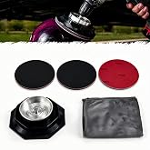 Bowling Ball Resurfacing Kit with Drill Adapter, Sanding Pads &amp; Accessories | Bowling Ball Sander Drill Attachment, CNC Adapter, ABS Holder, 5-Inch Sanding Pads &amp; Microfiber Towel, Bowling Accessories
