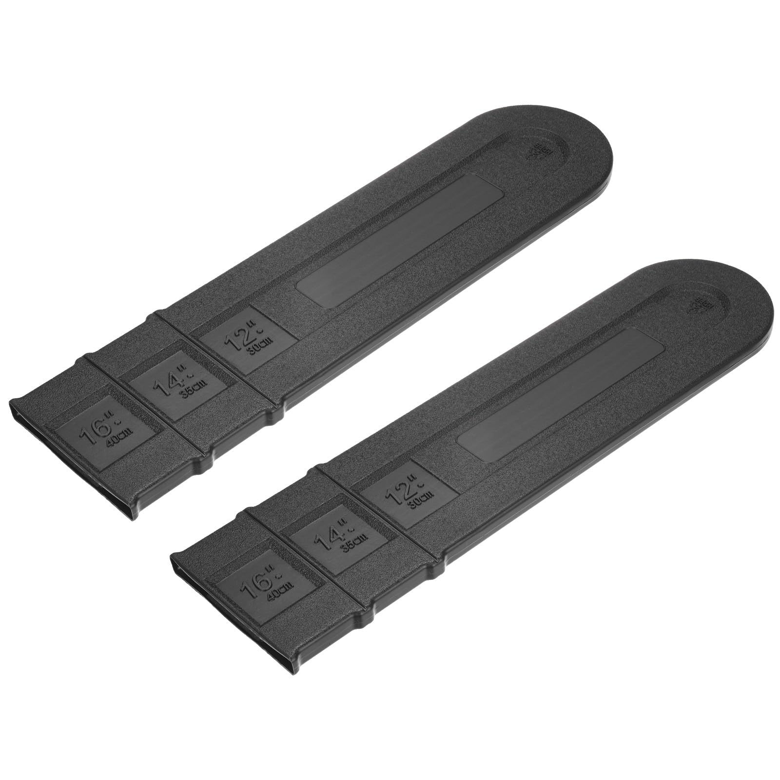 M METERXITY 2-Pack Chainsaw Chain Cover 16 Inch Plastic Chainsaw Scabbard Cover Chainsaw Bar Cover for 12" 14" 16" Garden Chainsaw Protective Cover