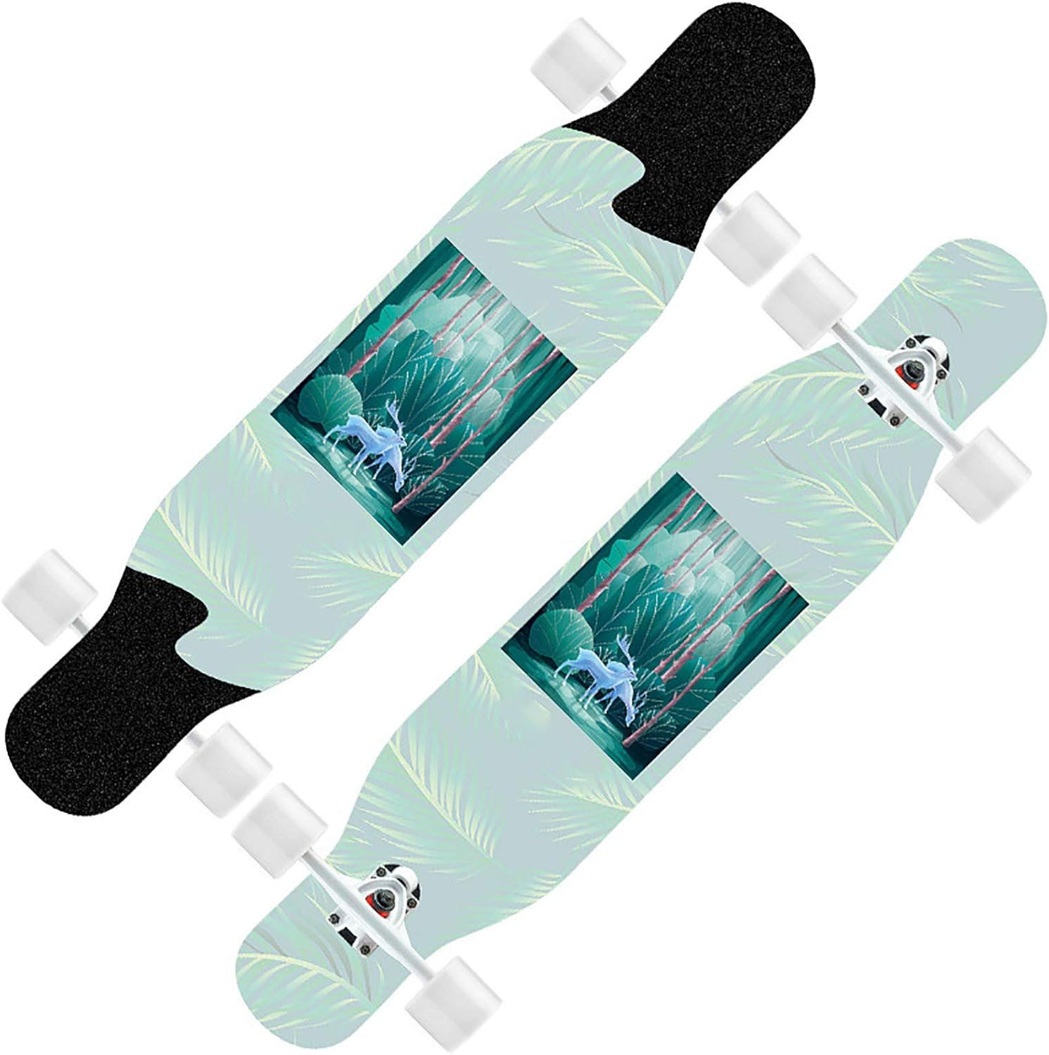 YATT LongboardSkateboard, 41"9 Schichten Ahornholz Vierrädriges