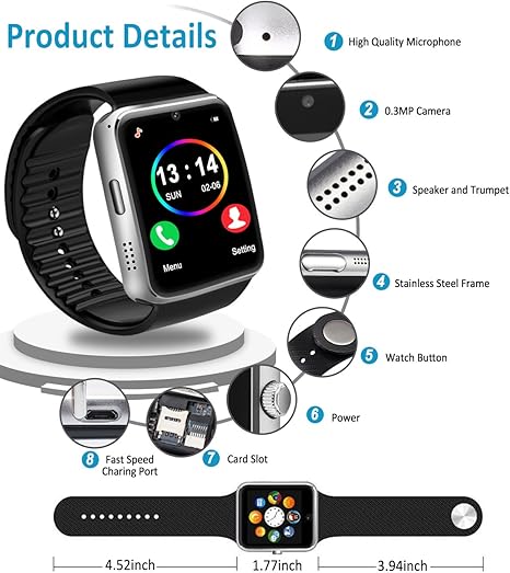 smartwatches (Plata): Amazon.es: Electrónica