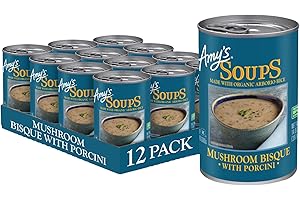 Amy's Organic Mushroom Soup 14 OZ (Pack of 12)
