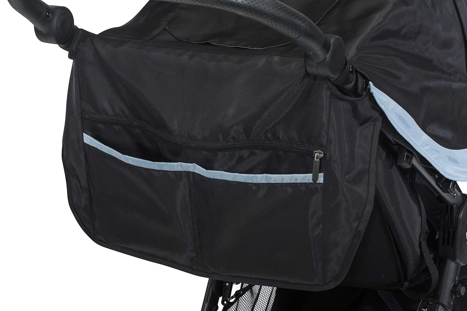Britax B-Free Stroller, Midnight - All Terrain Tires, Adjustable Handlebar, One Hand Fold, Large UV50 Canopy