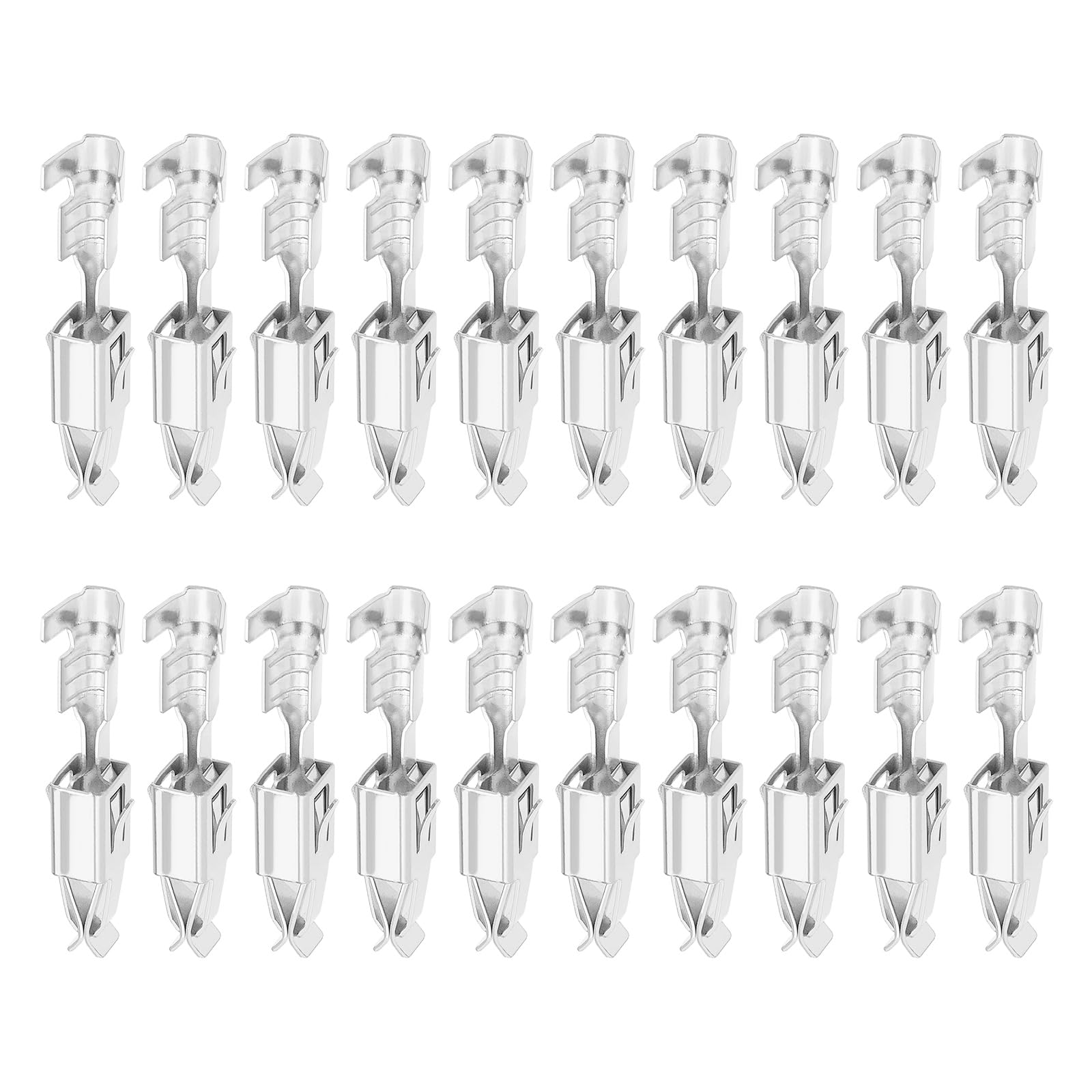 The Lord of the Tools 20Pcs Wiring Crimp Repair Terminals Pins Replacement 000979133E 000979225E 90684307 Compatible with VW Compatible with Audi Socket Contacts
