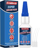 Bondtech Ceramic Glue 30g Clear, Heat Resistant, Waterproof, Anti-Clog Cap