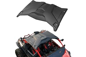 LDETXY Sport Hard Roof for Can-Am X3 17-25, Combination 2-Seater Dustproof Plastic Poly Roof Top Sun Visor for Can Am Maveric